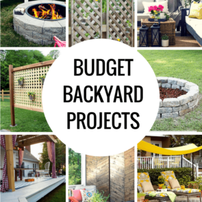 Budget Backyard Ideas that you can do in a weekend!