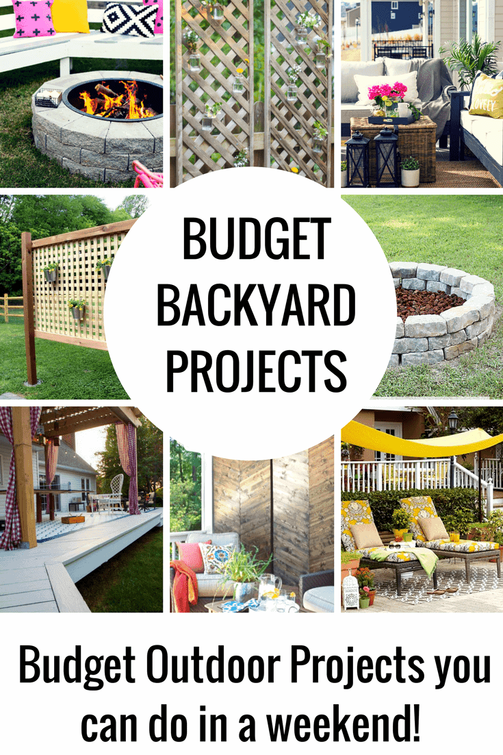 Budget DIY Backyard Projects to do This Weekend ...