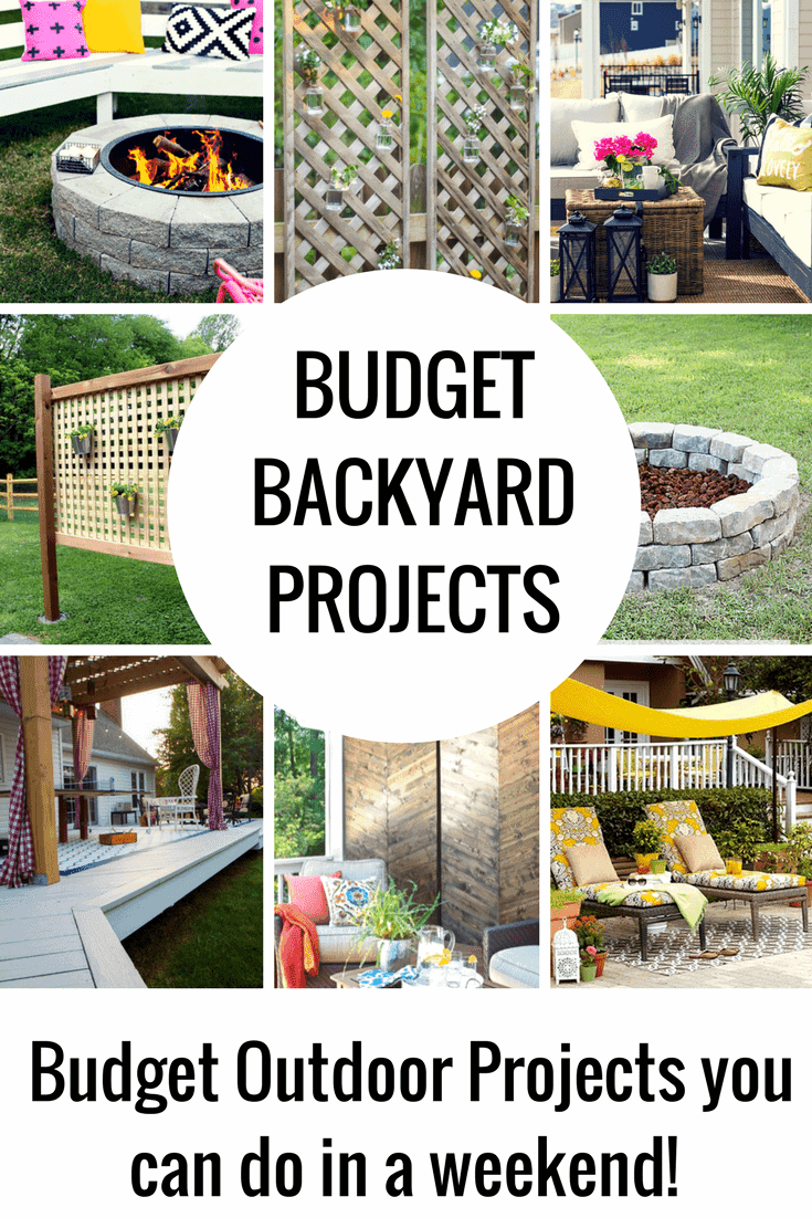 Budget DIY Backyard Projects to do This Weekend! - Princess Pinky Girl