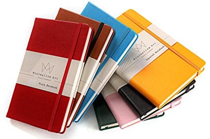 Colored notebooks