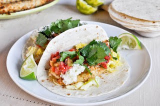 Crock Pot Chicken Lime Tacos by Dash Diet Phase 2