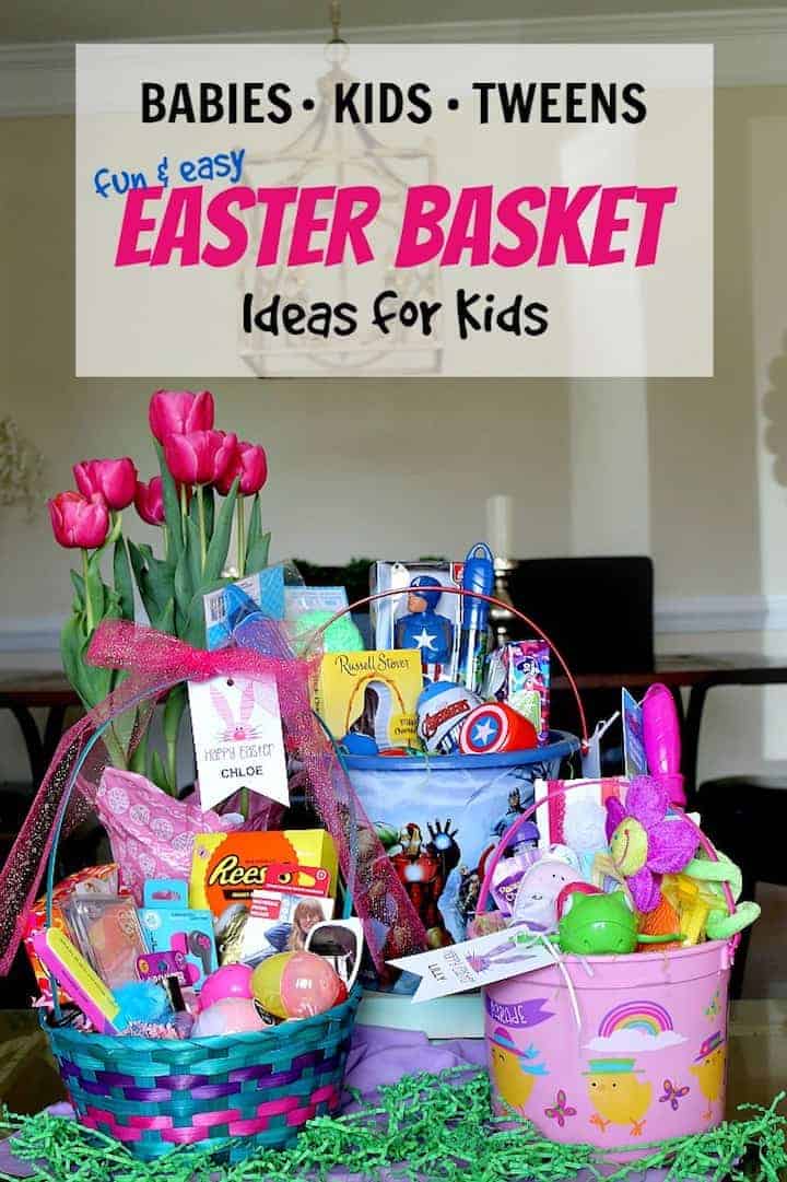 easter basket for 9 year old girl