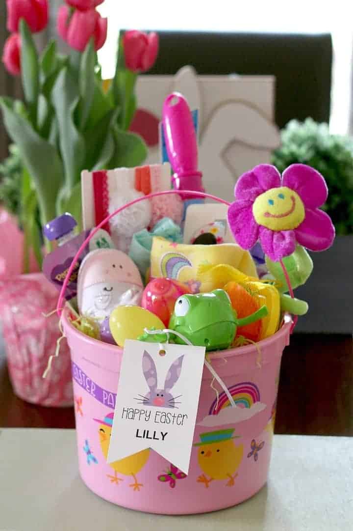 Easy Easter Basket for Baby