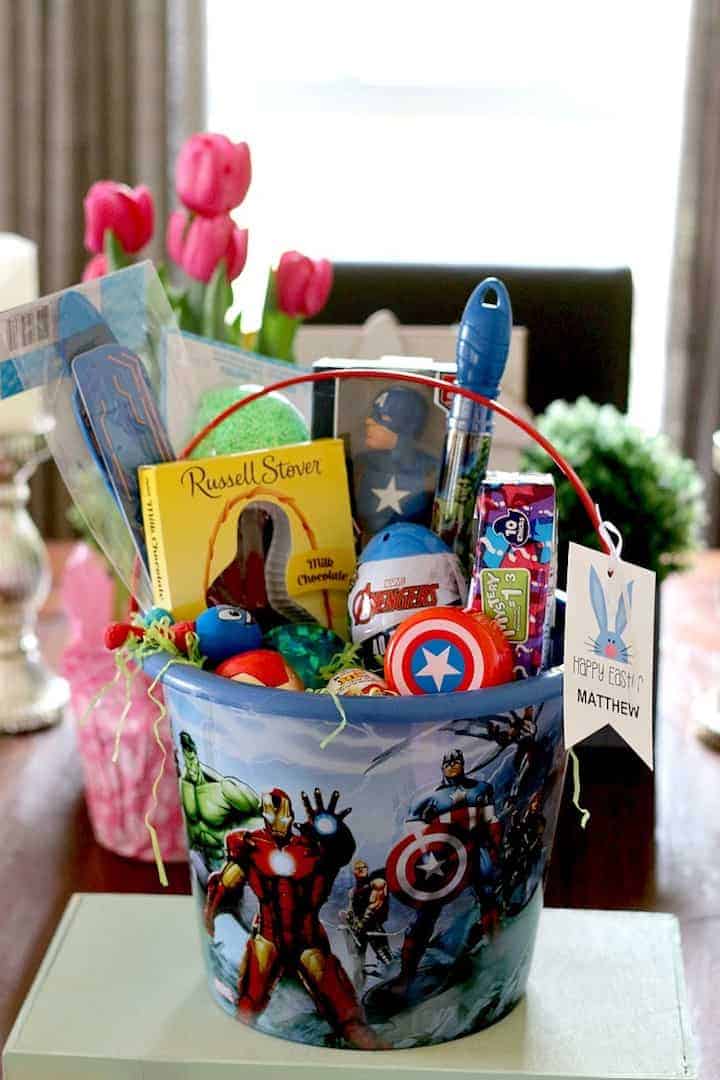 Easter basket for 6 year sales old boy