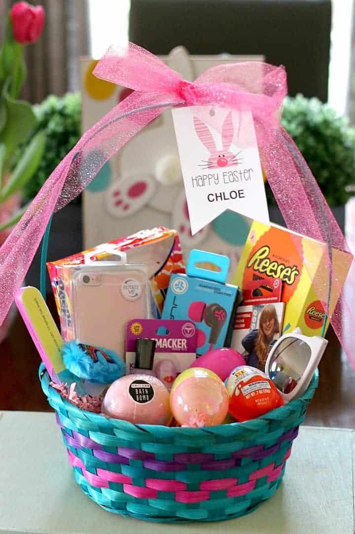 Easter basket hot sale for girl