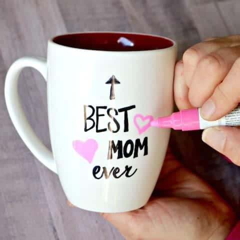 DIY Mother's Day Sharpie Mug