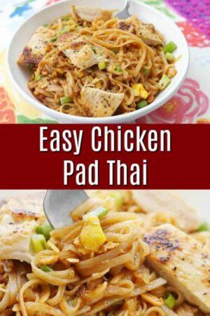 Chicken Pad Thai Recipe: Easy and Delicious - Princess Pinky Girl