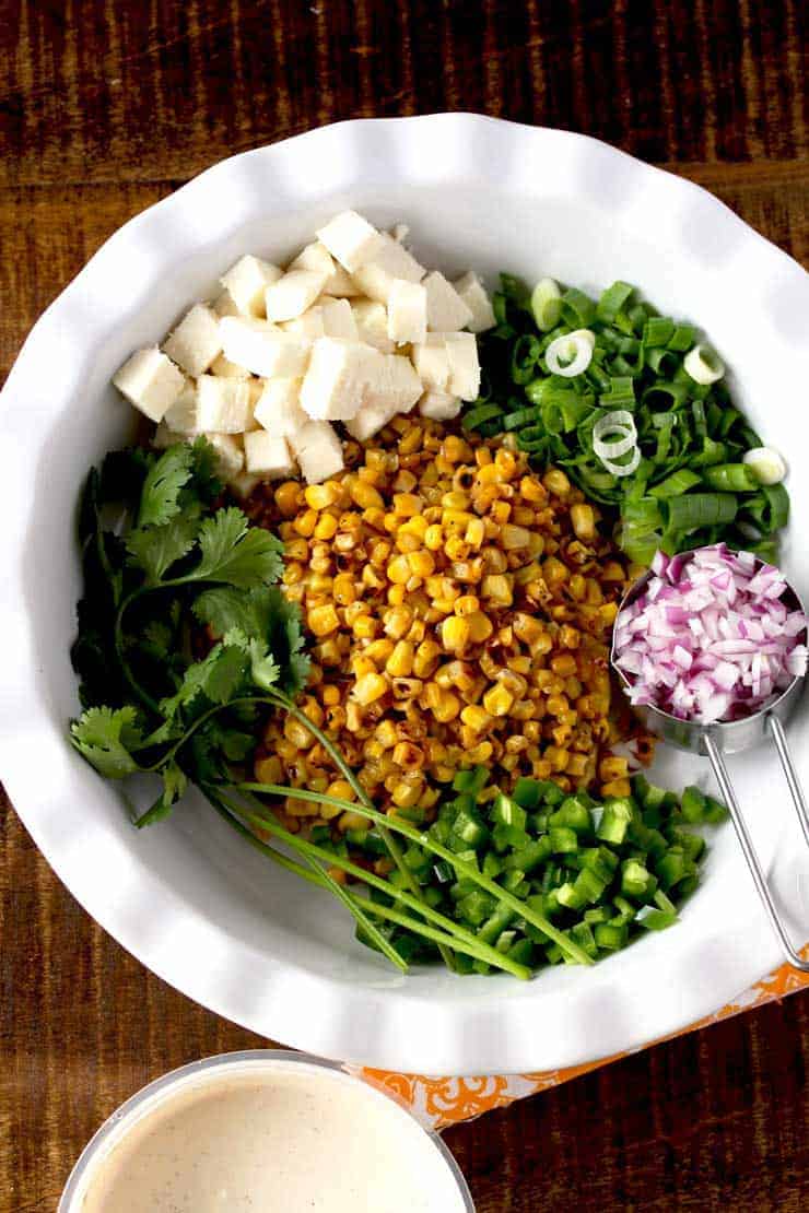 Ingredients to Make Mexican Street Corn Salad