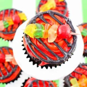 BBQ Grill Cupcakes