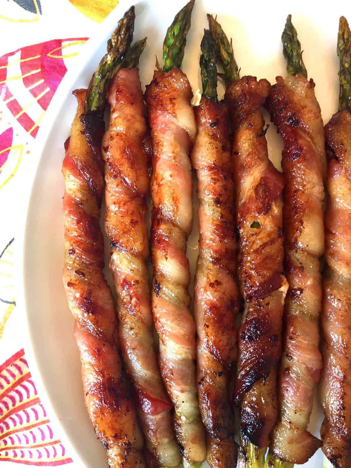 Bacon Wrapped Asparagus by Melanie Cooks | The best and super easy recipes for entertaining!