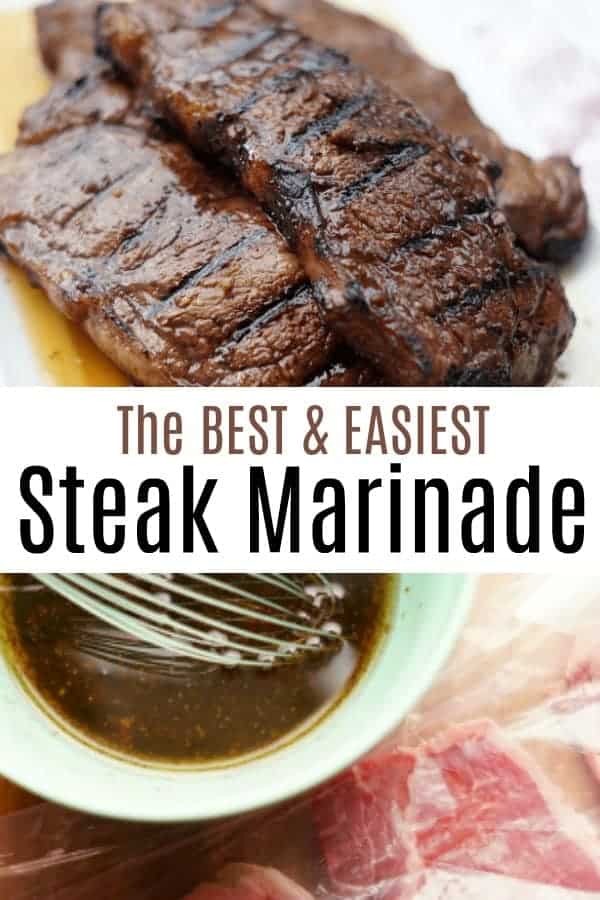 The best and easiest steak marinade