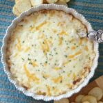 Baked crab dip featured square image