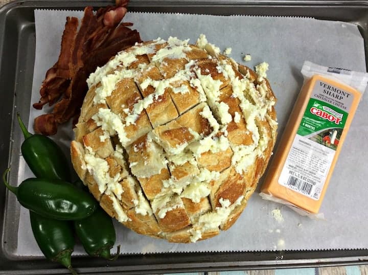 How to make Cheesy Pull Apart Bread