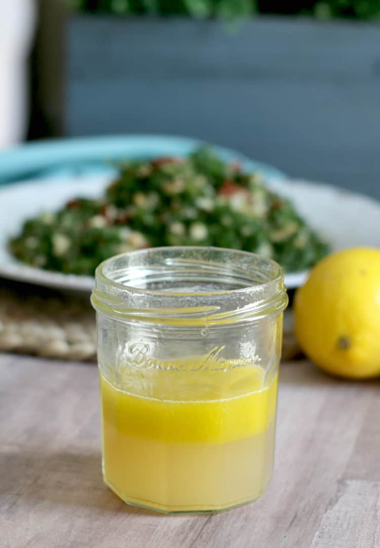 lemon vinaigrette dressing
