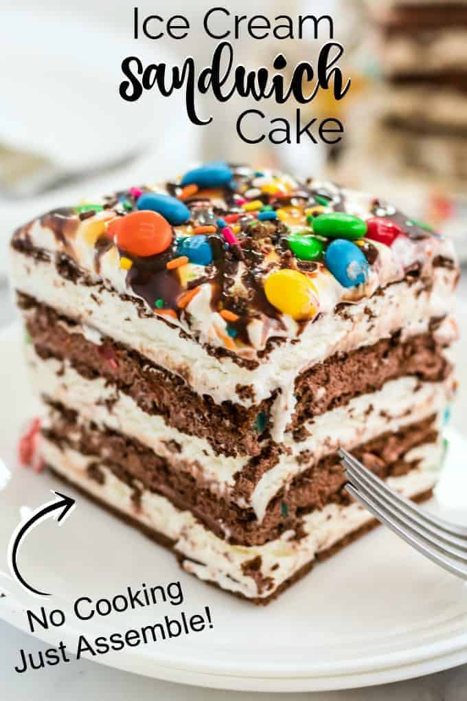 Chocolate Ice Cream Cake Recipe - An Italian in my Kitchen