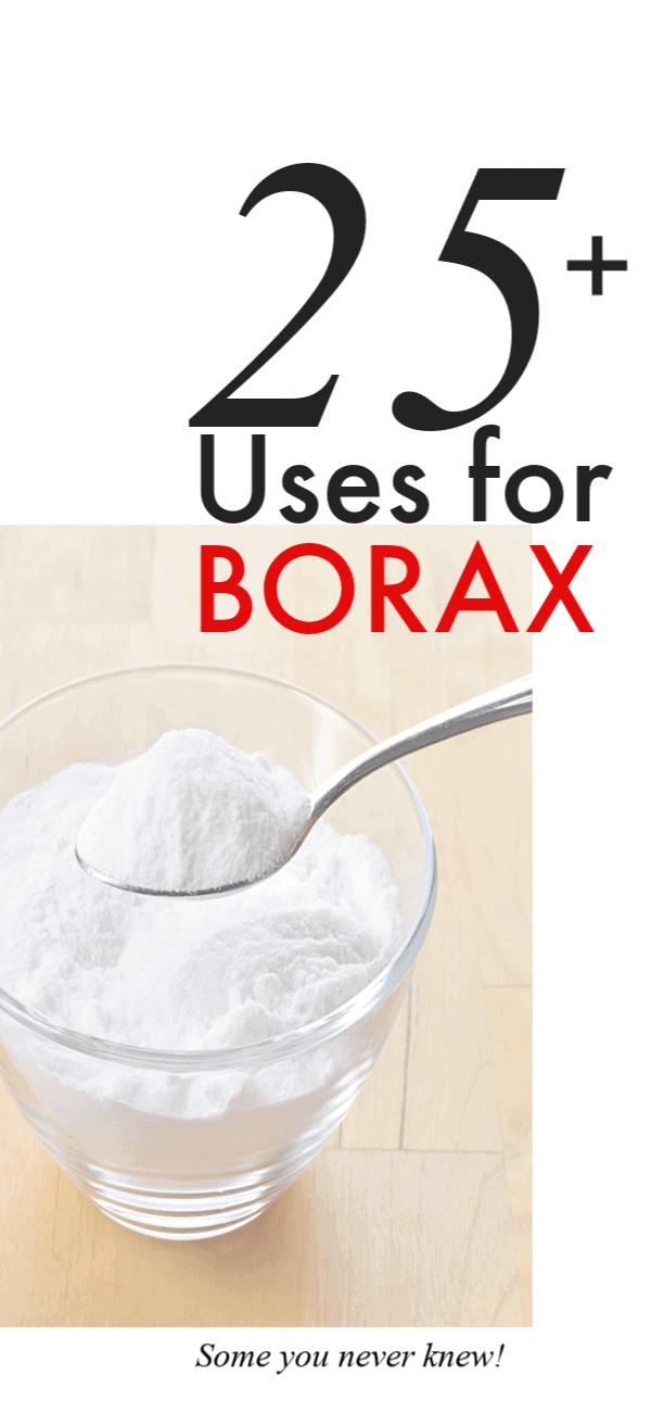Over 25 Uses for Borax... some you never even knew! 