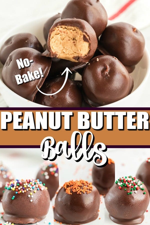 No-Bake Peanut Butter Balls