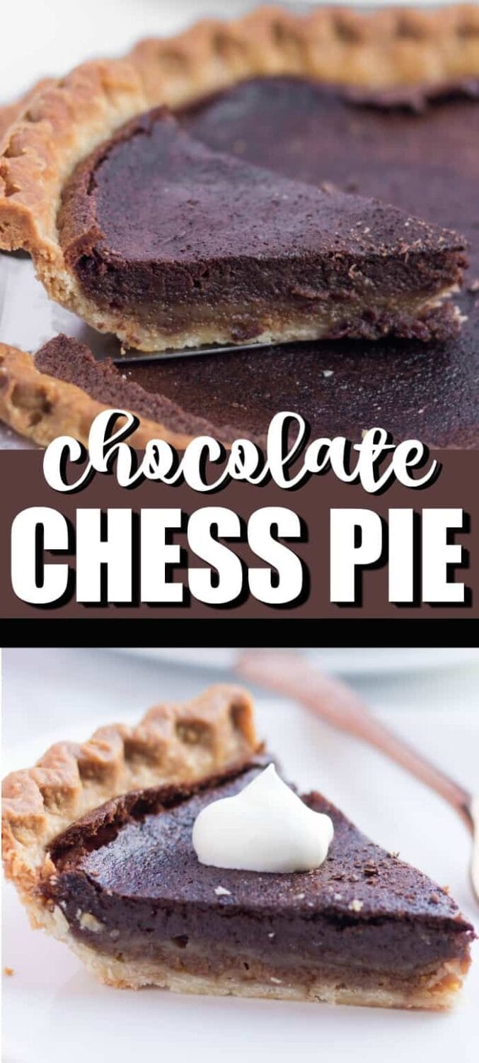 Chocolate Chess Pie Recipe Pinterest