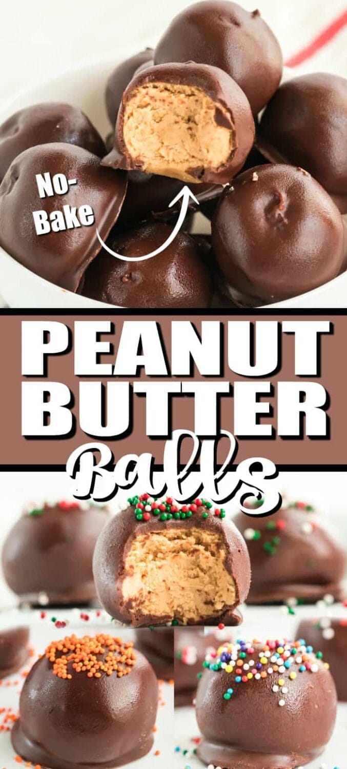 no-bake peanut butter balls