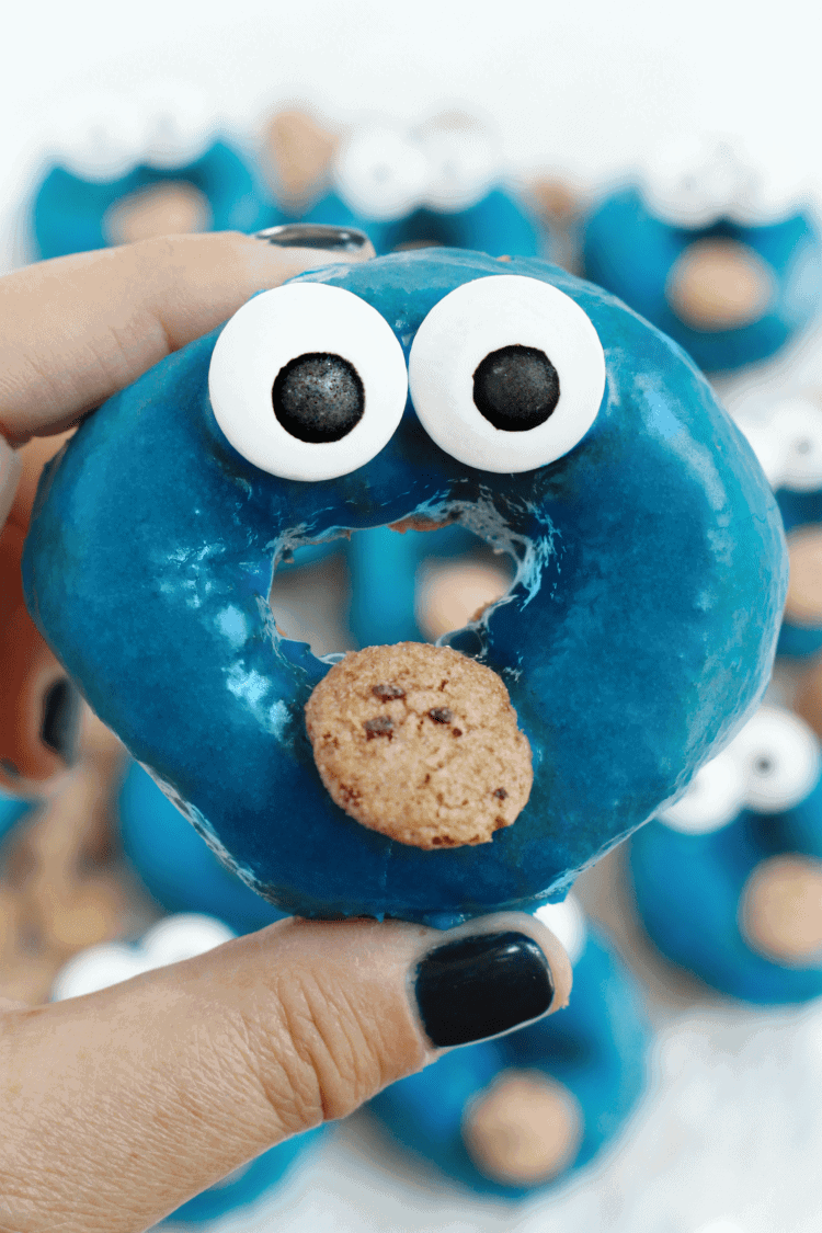 Cookie Monster Donut