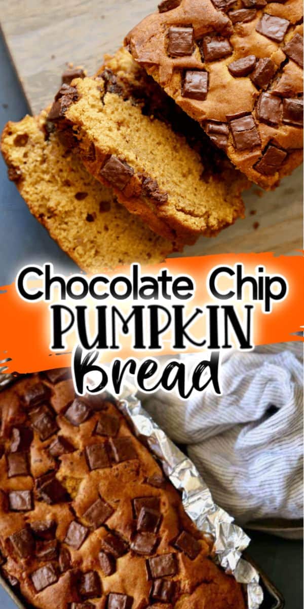 Chocolate Chip Pumpkin Bread - Pinterest