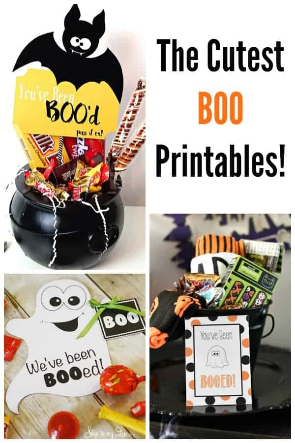 The Cutest Boo Printables ever!
