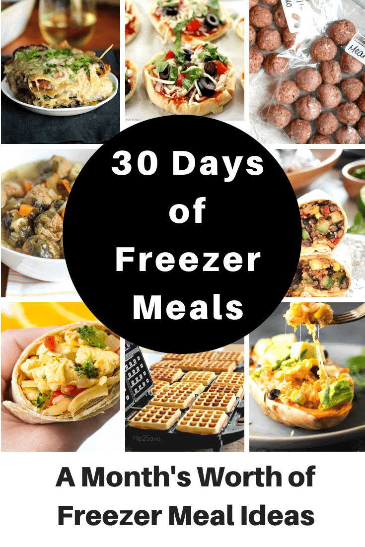 30 Days of Freezer Meals