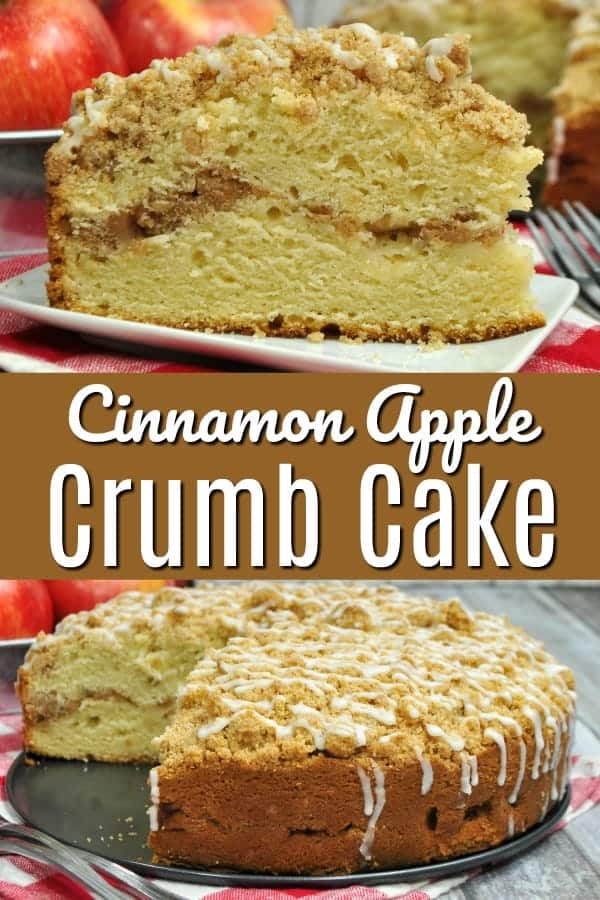 Cinnamon Apple Crumb Cake Recipe