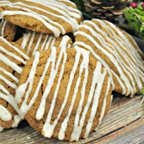 gingersnap cookies square featured