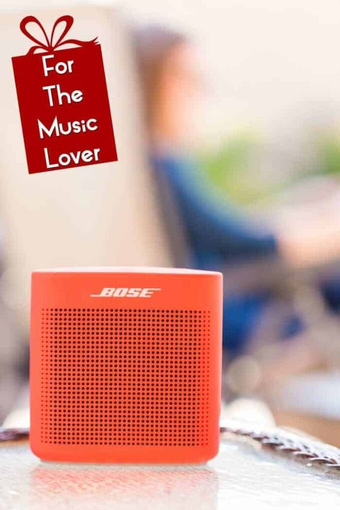 Red bluetooth speaker