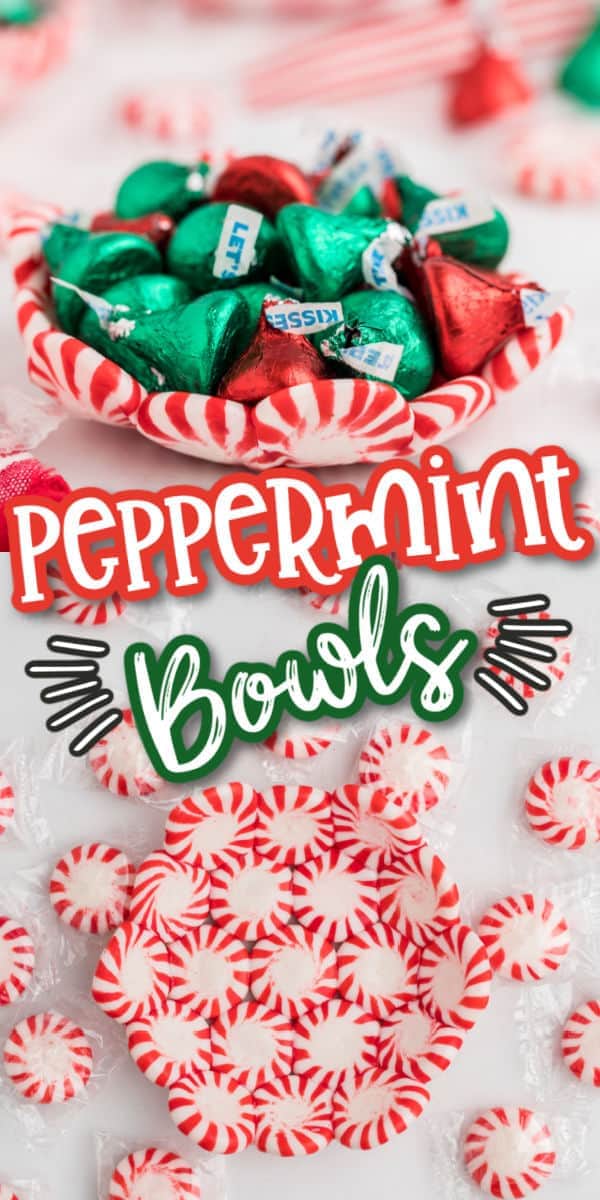 Peppermint Candy Bowls Pinterest Image