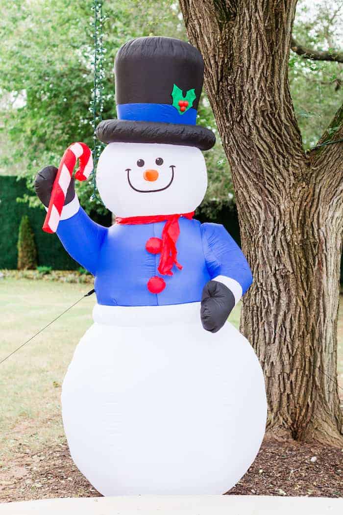 Walmart Black Friday Inflatable Snowman