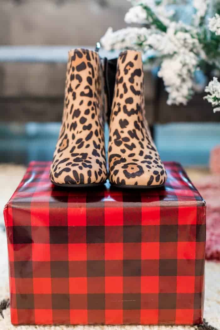 Walmart cheetah hot sale booties