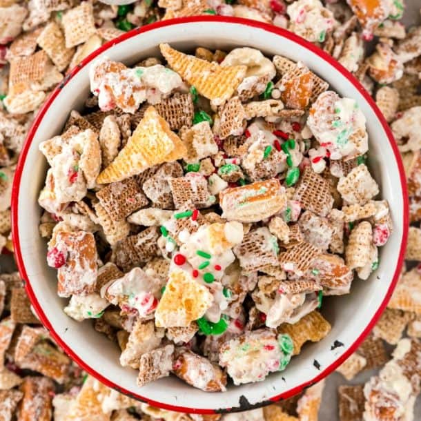 Holiday Christmas Crack Chex Mix Recipe - Princess Pinky Girl