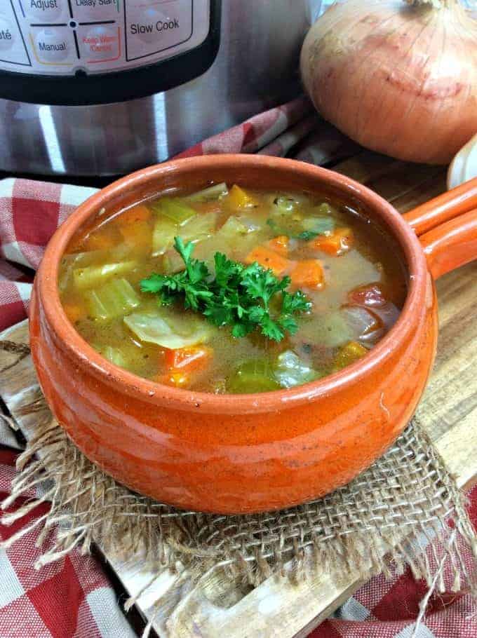 Instant Pot Cabbage Soup