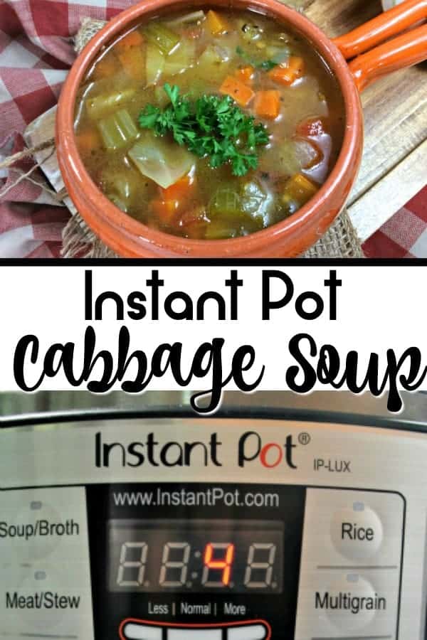 Instant Pot Cabbage Soup - Princess Pinky Girl