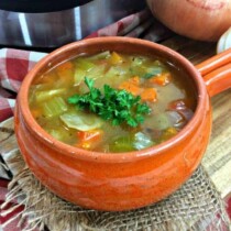 Instant Pot Cabbage Soup square featured image