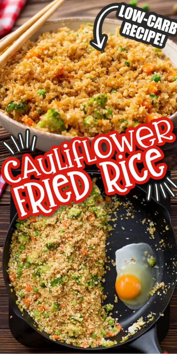 cauliflower fried rice pinterest