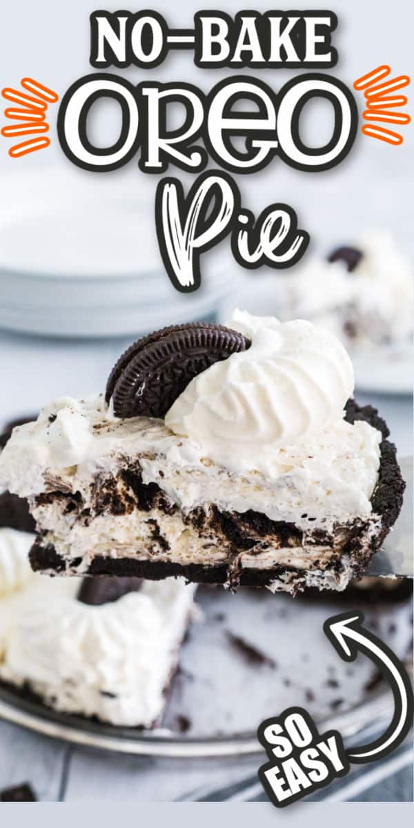 No-Bake Oreo Pie Pinterest Image