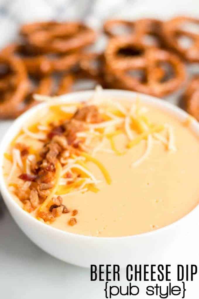 Beer Cheese Dip {Pub Style} - Princess Pinky Girl