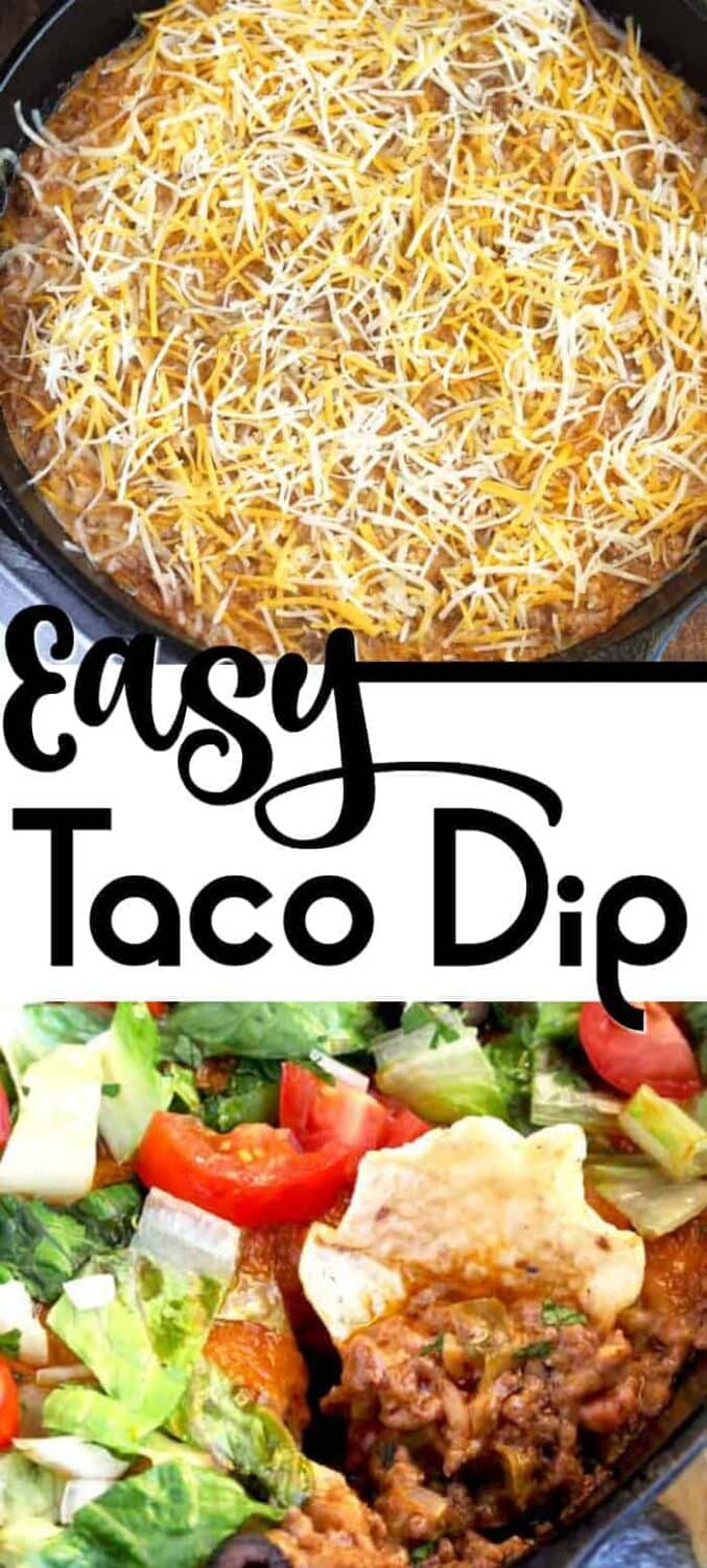 Easy Taco Dip Recipe