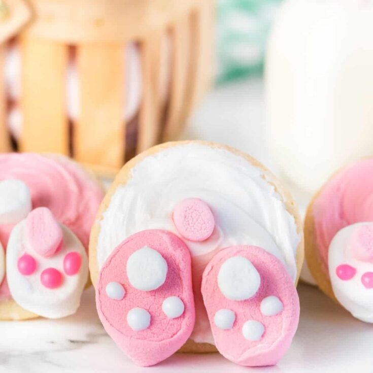 Bunny Butt Cookies square