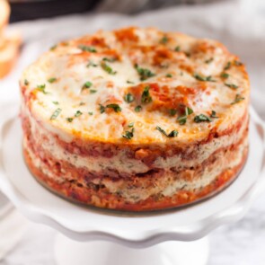 instant pot lasagna featured image