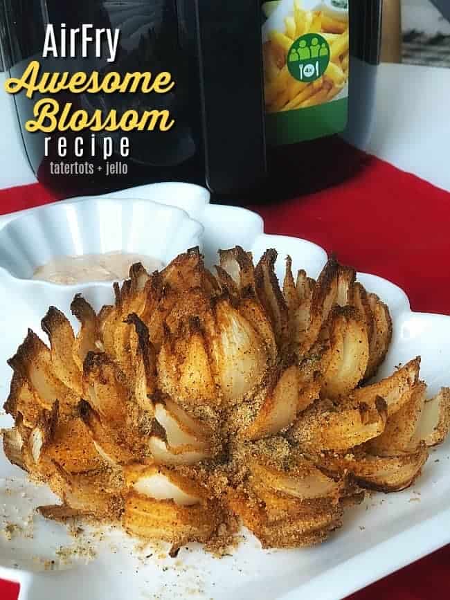 Air Fryer Blooming Onion by Tatertots and Jello 