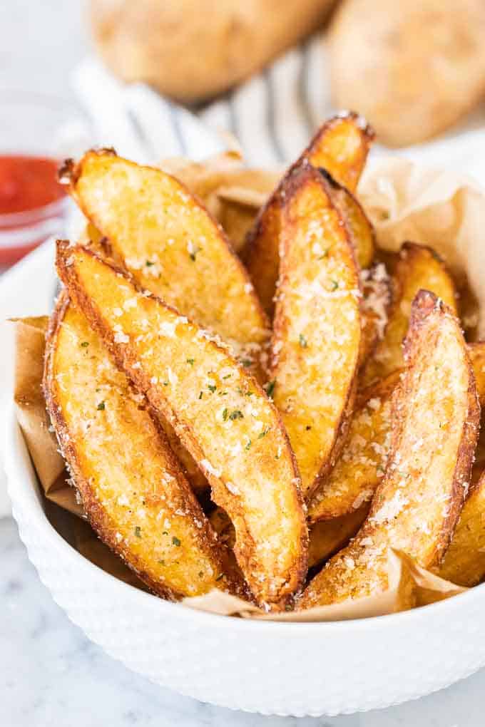 air fryer potato wedges