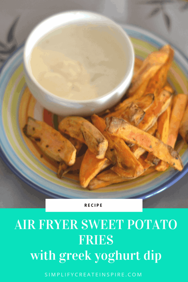 Air Fryer Sweet Potatoes Fries by Simplify Create Inspire 