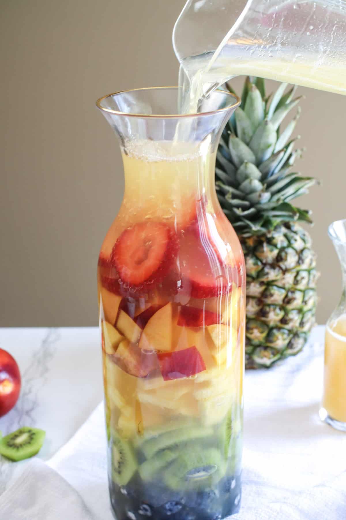 Rainbow Sangria Pitcher Cocktail Recipe