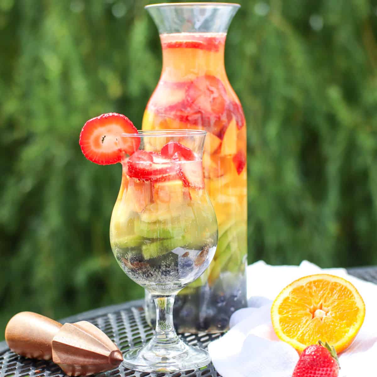 Rainbow Sangria Pitcher Cocktail Recipe