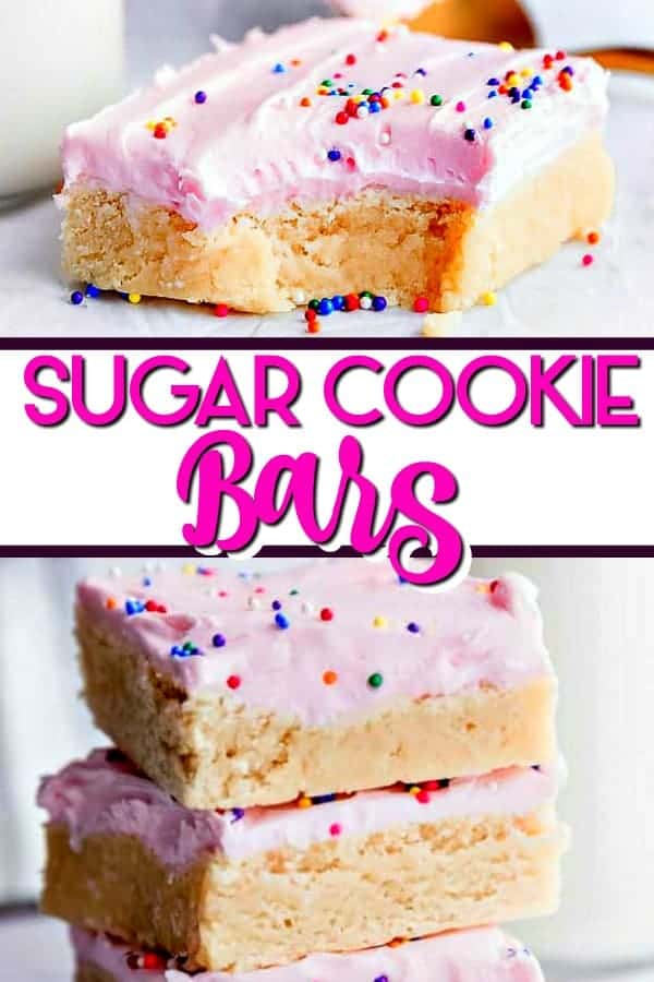 Sugar Cookie Bars