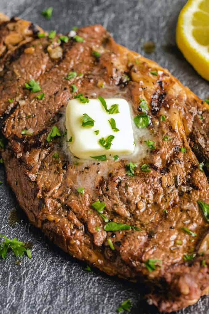 steak marinade with melted butter